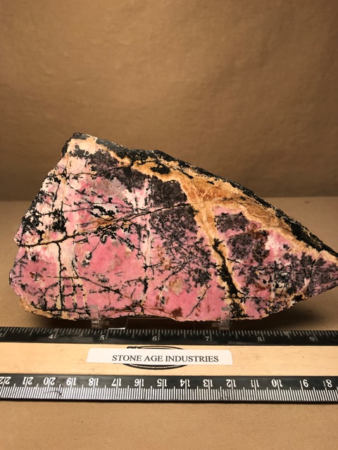Rhodonite, Crafton Hills slabs