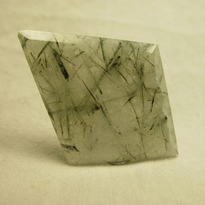 Cab: Rutilated quartz, green, not for sale