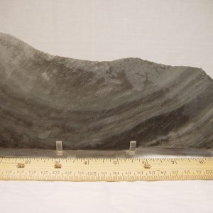 Obsidian, silver sheen, 3/8 slabs